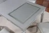 Furniture of America CM3452T Alena - Dining Table - Silver