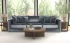 Jackson Furniture Industries 2245/36/31/37-23 Remington - 3 Piece Modular Sofa - Slate