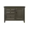 Intercon SM-HO-4130D-GRY-C San Mateo - Credenza - Gray