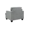 Intercon SY-CH-BWN39-GPH-C Baldwin - Chair - Dalton Graphite