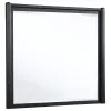 Coaster Fine Furniture 222494 Leandro - Dresser Mirror - Burnished Black