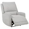 Coaster Fine Furniture 610523P Sylmar - Chenille Upholstered Power Recliner - Dove Gray