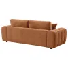 Coaster Fine Furniture 504951 Burnett - Chenille Upholstered Wide Arm Sofa - Burnt Orange