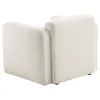 Coaster Fine Furniture 509813 Dorset - Fabric Upholstered Round Track Arm Accent Chair - White