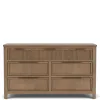 Riverside Furniture 42560 Jaxon - 7-Drawer Dresser - Casual Mink