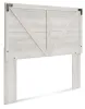 Ashley Furniture EB4121-157 Ashley Furniture EB4121-157 Shawburn - Queen Crossbuck Panel HDBD - Whitewash