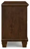 Ashley Furniture B685-92 Danabrin - Two Drawer Nightstand - Brown