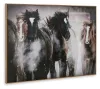 Ashley Furniture A8000380 Chaseburn - Wall Art - Brown / Black / White