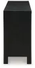 Ashley Furniture A4000575 Cliffiings - Accent Cabinet - Black / Natural