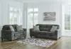 Ashley Furniture 50504/38/35 Ashley Furniture 50504/38/35 Lonoke - 2 Pc. - Sofa, Loveseat - Gunmetal