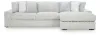 Ashley Furniture 25903S7 Ashley Furniture 25903S7 Stupendous - 2-Piece Sectional With RAF Corner Chaise - Alloy
