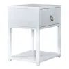 Liberty Furniture 2030WH-AT2126 Liberty Furniture 2030WH-AT2126 East End - 1 Drawer 1 Shelf Accent Table - Wirebrushed White