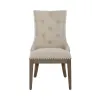 Liberty Furniture 615-C6501S Americana Farmhouse - Upholstered Shelter Side Chair - Dusty Taupe