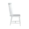 Liberty Furniture 224-C4000S-W Capeside Cottage - Spindle Back Side Chair - White (RTA)