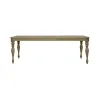 Liberty Furniture 244N-T4490 Liberty Furniture 244N-T4490 Magnolia Manor - Rectangular Leg Table - Weathered Bisque
