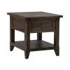 Liberty Furniture 297-OT1020 Paradise Valley - Rectangular End Table - Saddle Brown