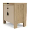 Riverside Furniture 91099 Riverside Furniture 91099 Davie - Wood 3 Drawer Nightstand - Light Brown