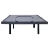 CoasterEveryday 350131KW Clara - California King Adjustable Bed Base - Gray And Black