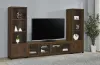 Coaster Fine Furniture 736293-SET Sachin - 3 Piece TV Entertainment Center - Dark Pine