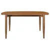 CoasterEveryday 108461 Dortch - Oval Solid Wood Dining Table - Walnut