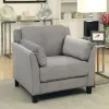 Furniture of America CM6716GY-CH-PK Ysabel - Chair - Warm Gray