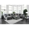 Furniture of America CM6587-SECT Kaylee - U-Shaped Sectional - Gray Dark