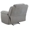 Coaster Fine Furniture 602553 Gilson - Chenille Upholstered Reclining Glider Recliner - Gray