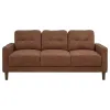 Coaster Fine Furniture 509971 Bowen II - Fabric Upholstered Track Arm Sofa - Rust