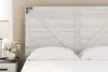 Ashley Furniture EB4121-157 Ashley Furniture EB4121-157 Shawburn - Queen Crossbuck Panel HDBD - Whitewash