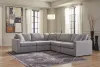 Ashley Furniture 92104S6 Ashley Furniture 92104S6 Modmax - 5-Piece Sectional - Granite