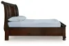Ashley Furniture B697B43 Ashley Furniture B697B43 Porter - Queen Sleigh Storage Bed - Rustic Brown