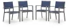 Ashley Furniture PCP326-601A Rocky Creek - Sling Arm Chair (Set of 4) - Blue / Gray