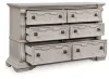 Ashley Furniture PCB948-31 Bruchandi - Dresser - Antique White