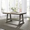 Liberty Furniture 62-CD-5TRS Liberty Furniture 62-CD-5TRS Lindsey Farm - 5 Piece Trestle Table Set - Gray & Sandstone