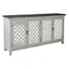 Liberty Furniture 2012W-AC7236 Liberty Furniture 2012W-AC7236 Westridge - 4 Door Accent Cabinet - Antique White