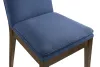 New Classic D7185B-20-BLU New Classic D7185B-20-BLU Maggie - Dining Chair With Cushion (Set of 2) - Blue / Walnut