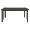 CoasterEveryday 102721GRY Dalila - Rectangular Wood Dining Table - Dark Gray