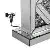 CoasterElevations 920141 Carmen - Tapered Shade Mirrored Table Lamp - Silver