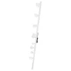 Coaster Fine Furniture 969558 Zayan - Floor LED Lighting White Gloss - Mirror