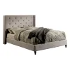 Furniture of America CM7677GY-EK-BED-VN Anabelle - Eastern King Bed - Warm Gray