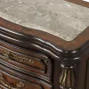 New Classic B2477-040 Bella Notte - Nightstand - Mahogany Brown