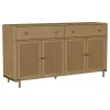 Coaster Fine Furniture 108935SWD Arini - 2-Drawer Cane Door Dining Sideboard Server - Sand Wash