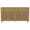 Coaster Fine Furniture 108935SWD Arini - 2-Drawer Cane Door Dining Sideboard Server - Sand Wash