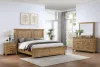 New Classic 00-B3907-14N Sunstone - 6/6 Eastern King 4 Piece Bedroom Set (Bed, Dresser, Mirror, Nightstand) - Natural