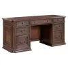 Liberty Furniture 765-HO-JEC Provence Park - Jr Executive Credenza - Chateau Brown