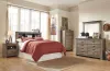 Ashley Furniture B446-65 Trinell - Full Bookcase Headboard - Brown