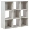 Ashley Furniture EA1811-3X3 Ashley Furniture EA1811-3X3 Paxberry - Nine Cube Organizer - Whitewash