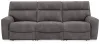 Ashley Furniture 61003S9 Ashley Furniture 61003S9 Next-Gen Durapella - 3-Piece Power Reclining Sectional - Slate