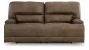 Ashley Furniture PC9180247 Beckley Place - 2 Seat Power Reclining Sofa With Adjustable Headrest - Earth