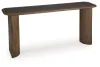 Ashley Furniture T563-4 Dontayne - Sofa Table - Warm Brown